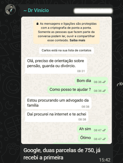 Evidência de resultado 5