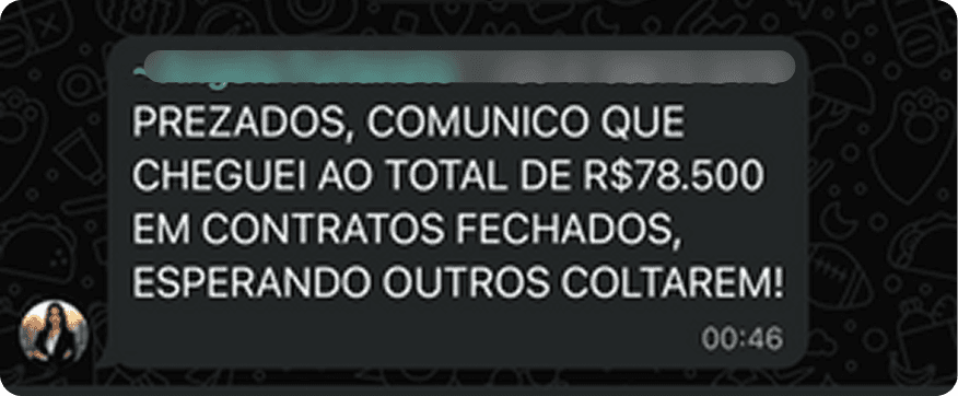 Depoimento de cliente