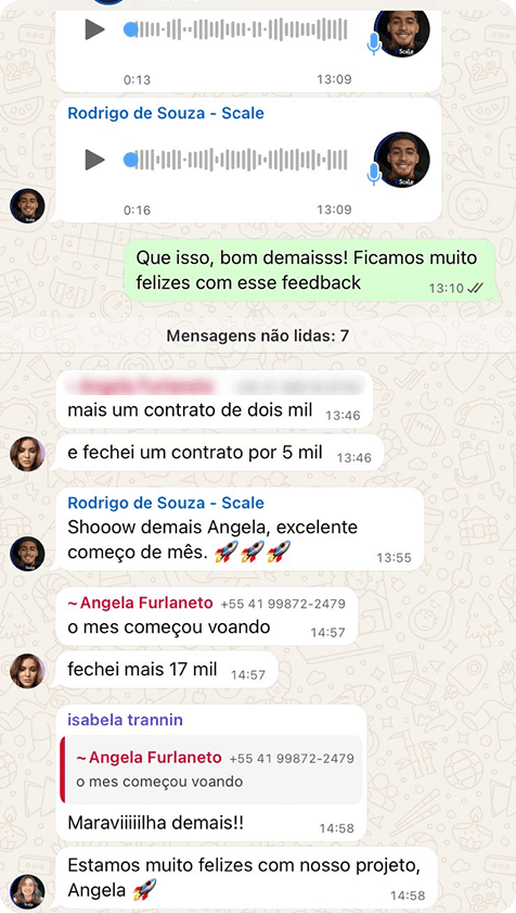 Depoimento de cliente